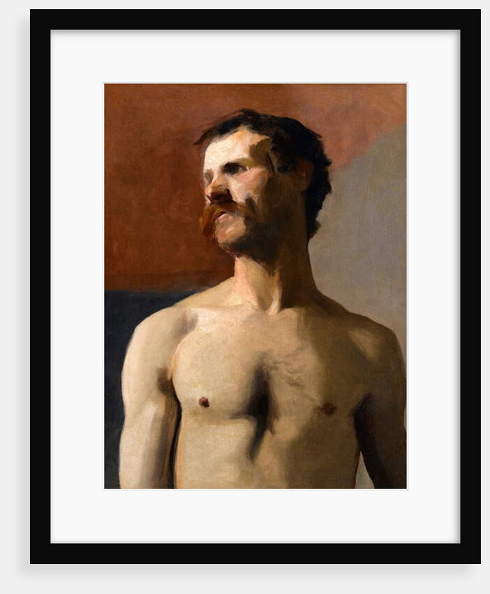 Male Nude - life study, c.1885 by Albert de Belleroche