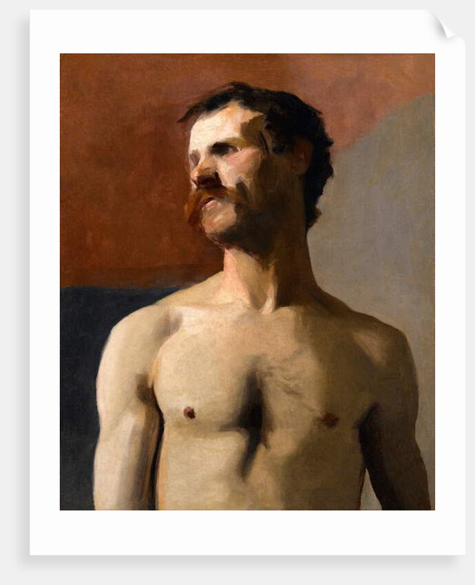 Male Nude - life study, c.1885 by Albert de Belleroche
