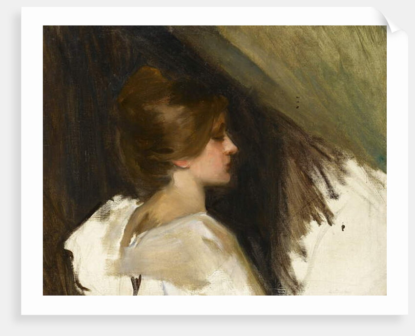 Portrait of a woman by Albert de Belleroche