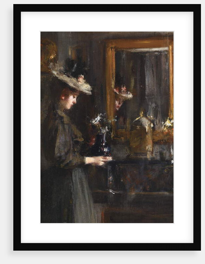 Woman in an Interior by Albert de Belleroche