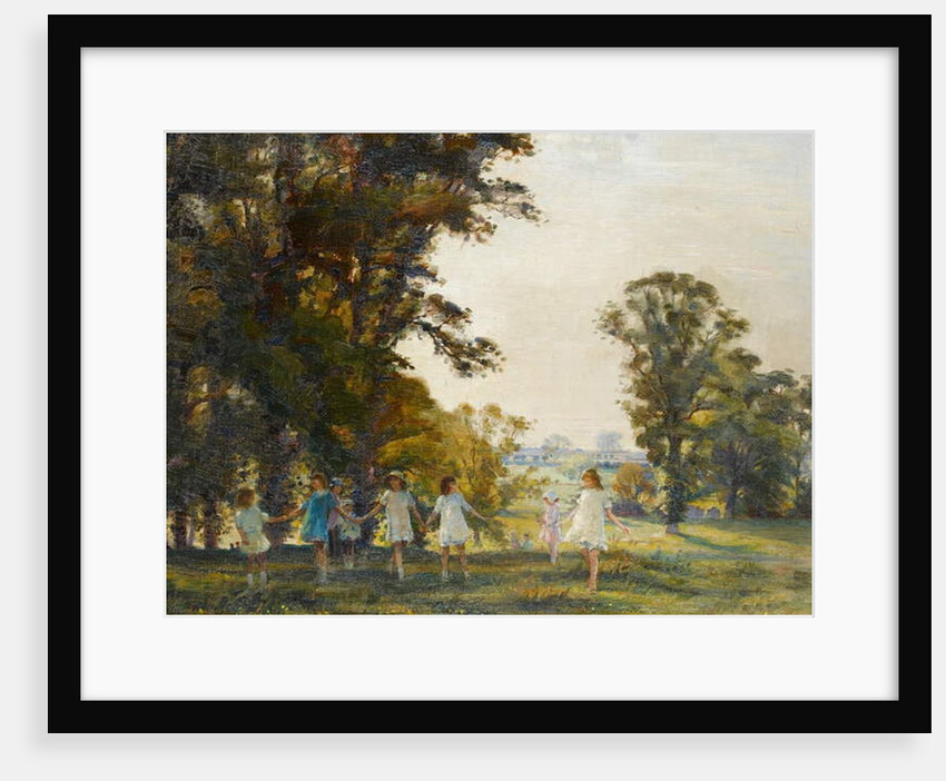 Children Playing by Walter Bonner Gash