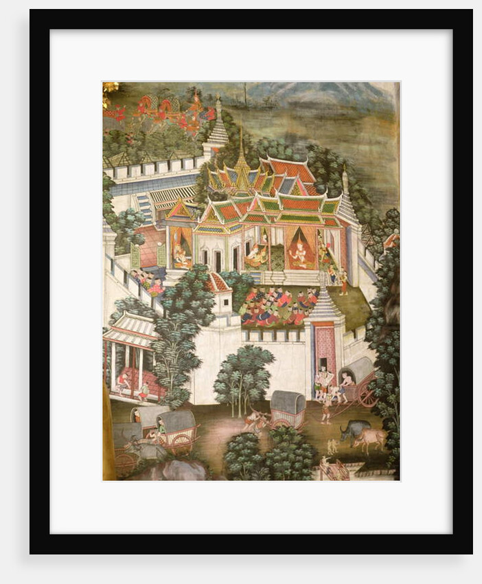 A Fortified Palace by Thai School