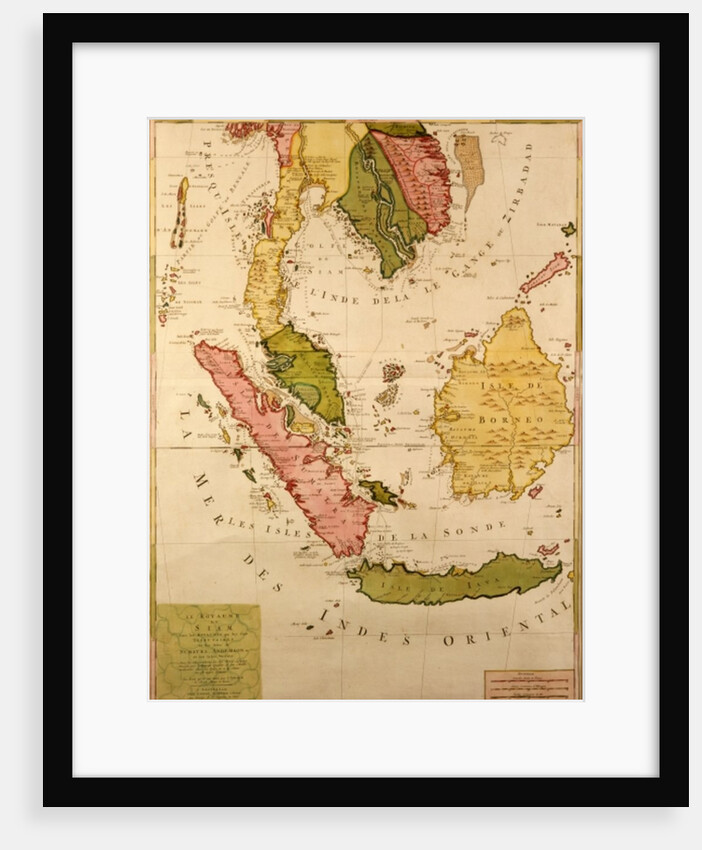 Map of South East Asia by School French