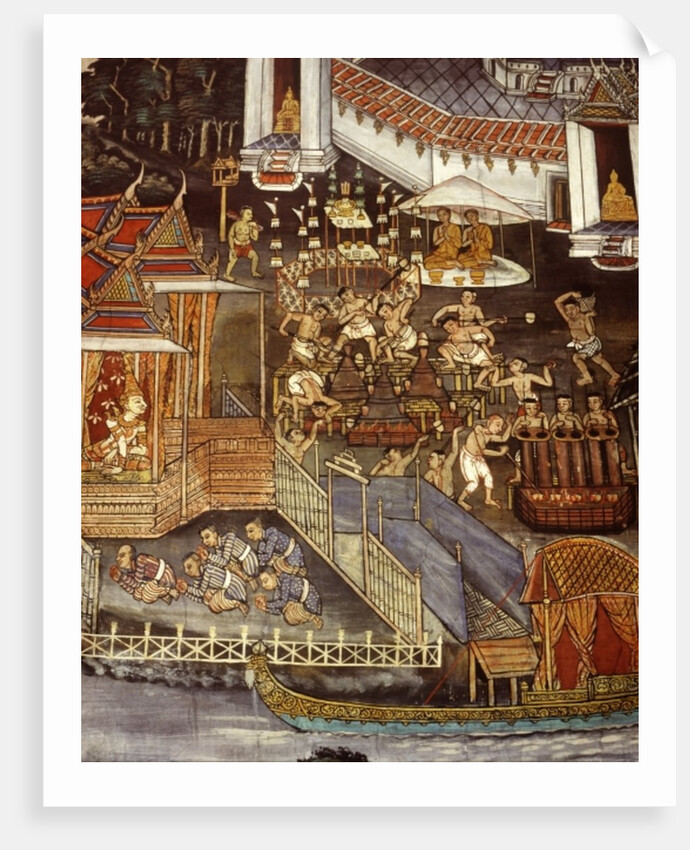 Casting of Buddha images during the Sukhothai era by School Thai