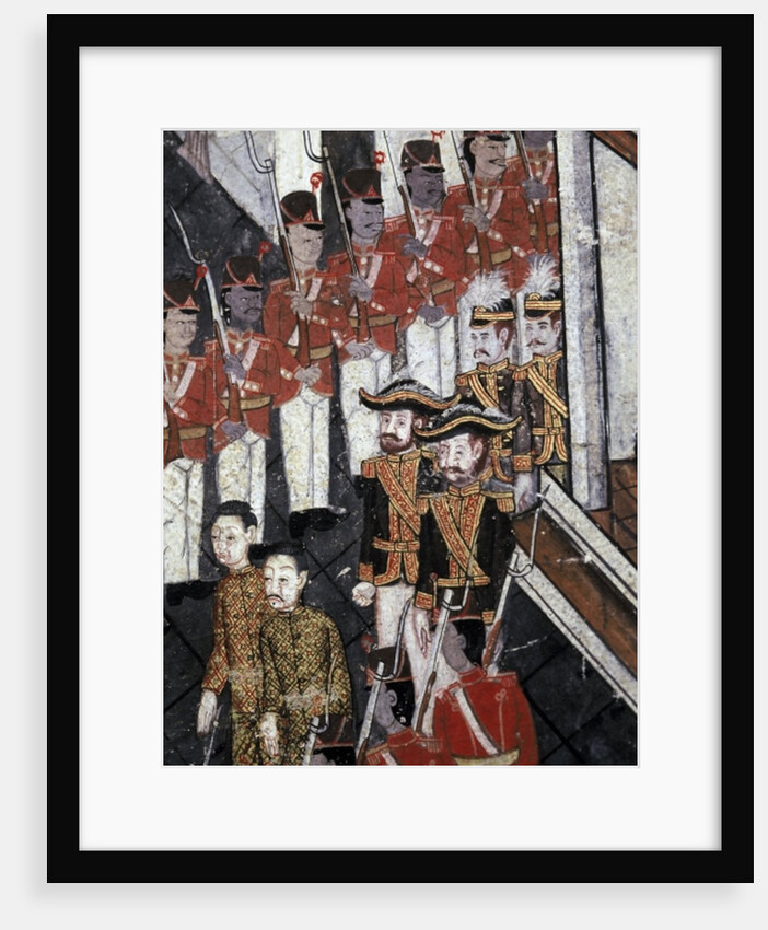 Foreign ambassadors arriving in Bangkok by School Thai