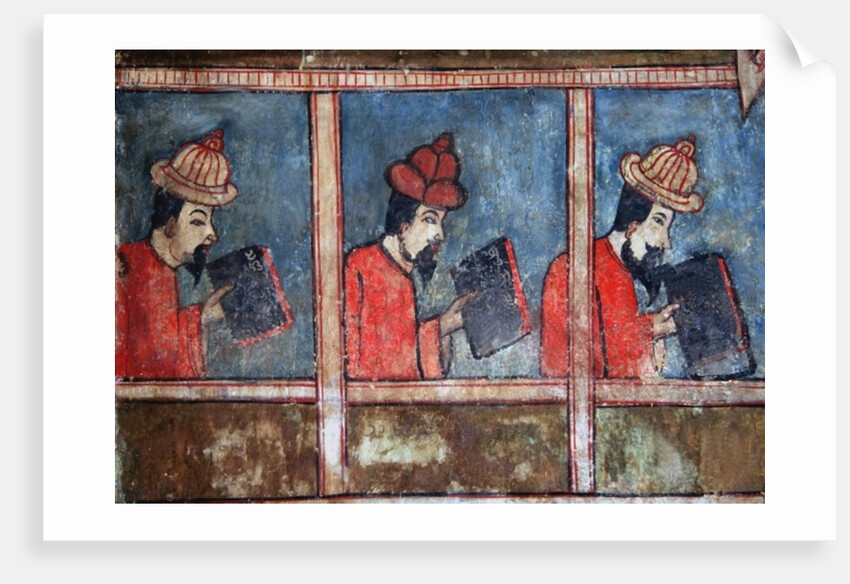 Detail of Chinese Merchants by Thai School