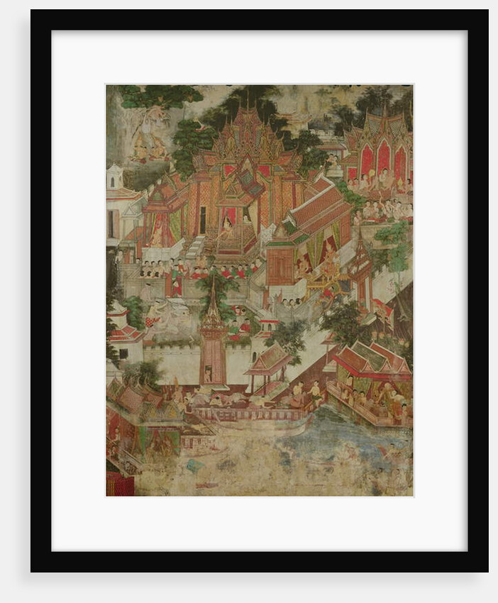Vessantara Jataka, Wat Suwannaram, Thonburi, 1831 by Thai School