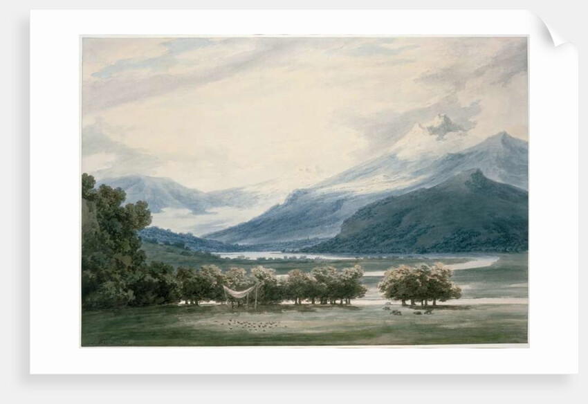 Bessanone, South Tyrol by John Robert Cozens