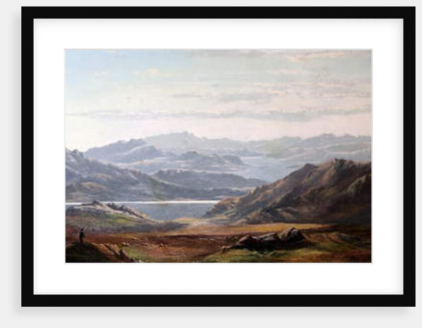 Mountain Scene, Wales by Charles Leslie