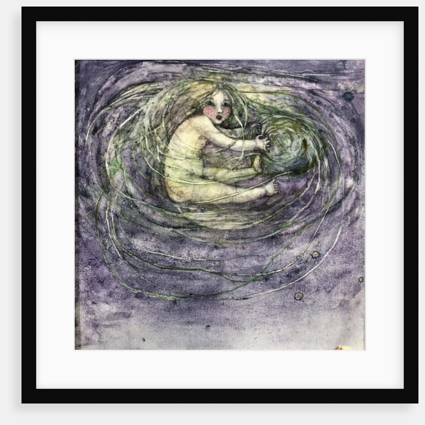 Child in a Rose Bowl by Frances McNair