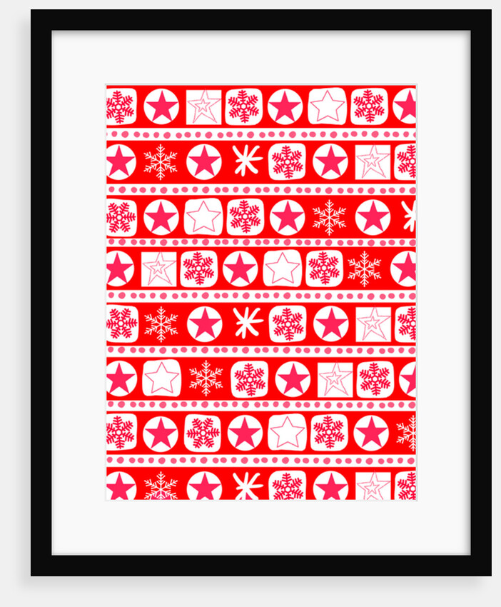 Christmas Wrap Stripe, 2017 by Louisa Hereford