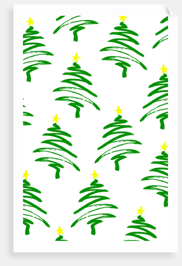 Funky Christmas Trees, 2017 by Louisa Hereford