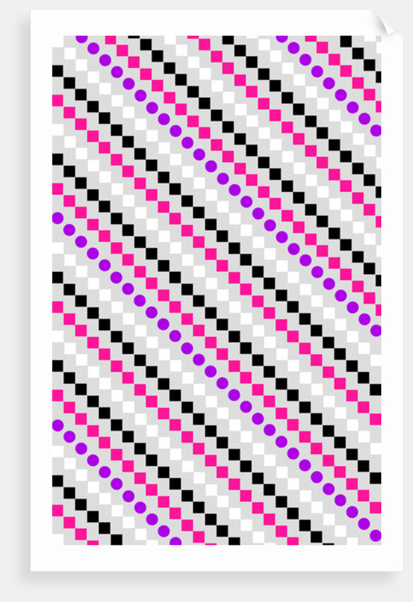 Boxed Stripe, 2014 by Louisa Hereford