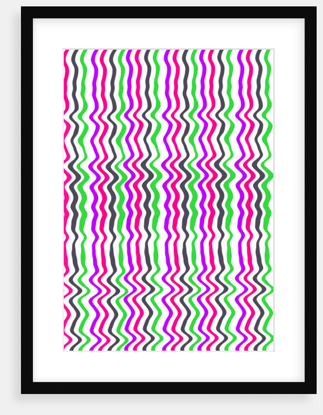 Wavy Stripe, 2014 by Louisa Hereford