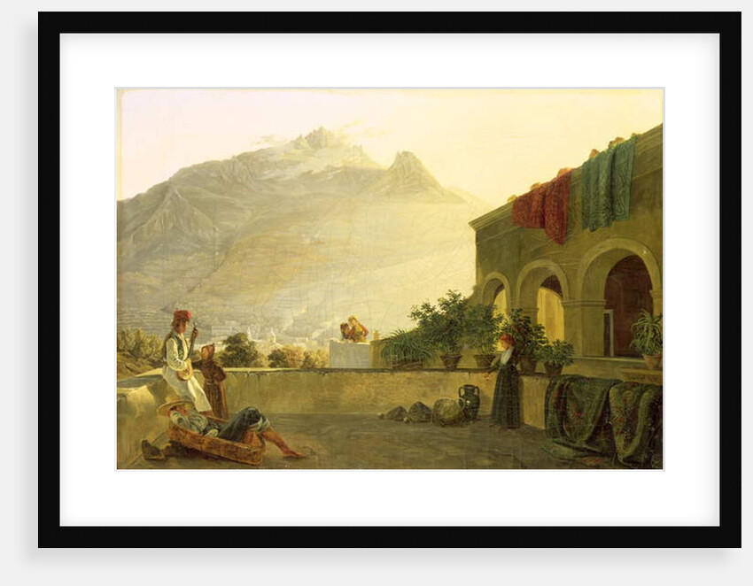 The Sentry on Ischia, 1829 by Carl Wilhelm Goetzloff