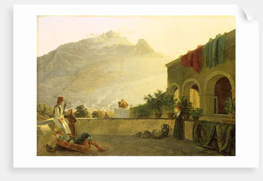 The Sentry on Ischia, 1829 by Carl Wilhelm Goetzloff