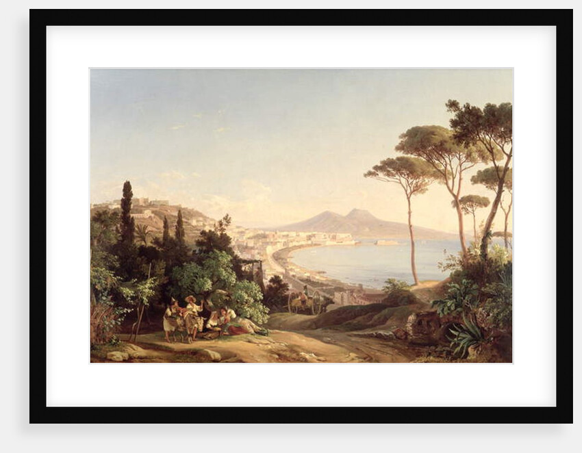 View of Naples, 1837/38 by Carl Wilhelm Goetzloff