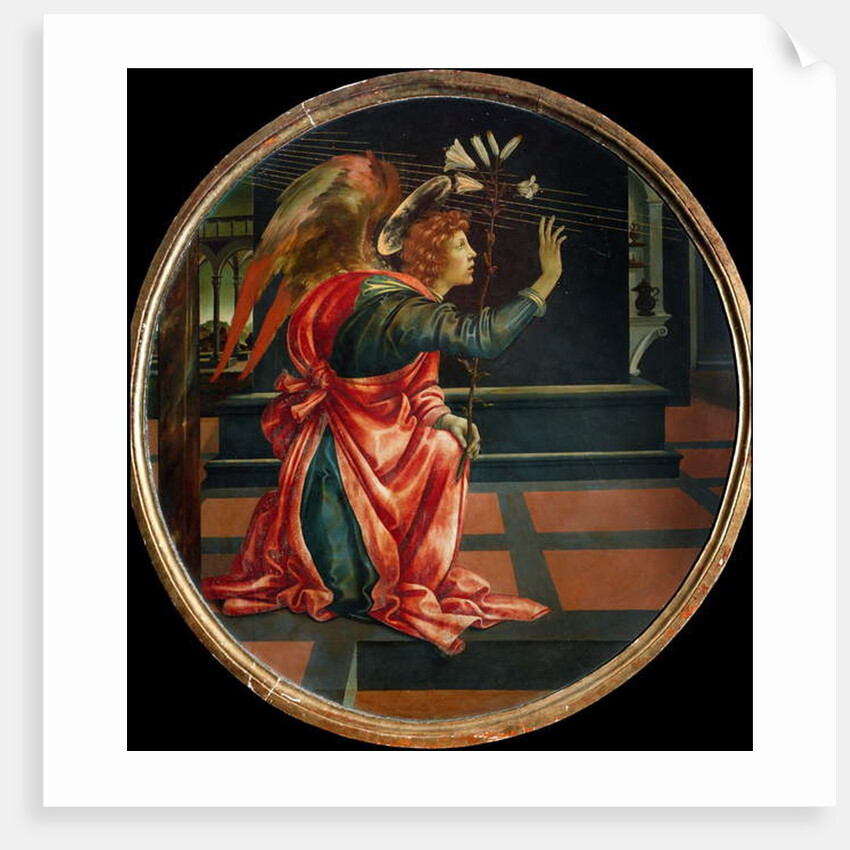 The Annunciation, 1483 by Filippino Lippi