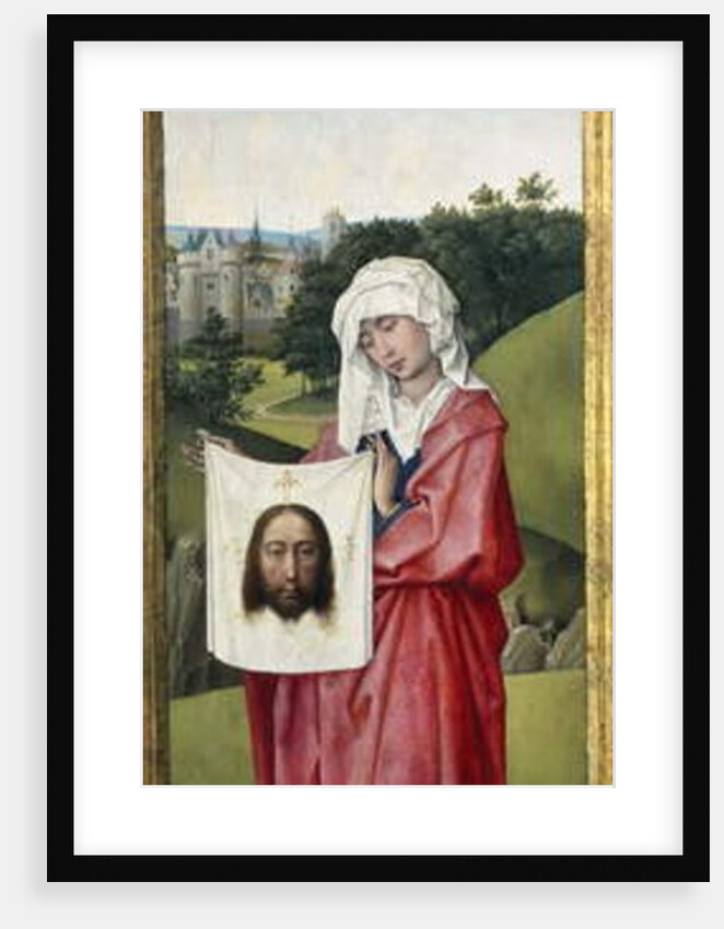 Saint Veronica, Crucifixion Triptych, c.1445 by Rogier van der Weyden