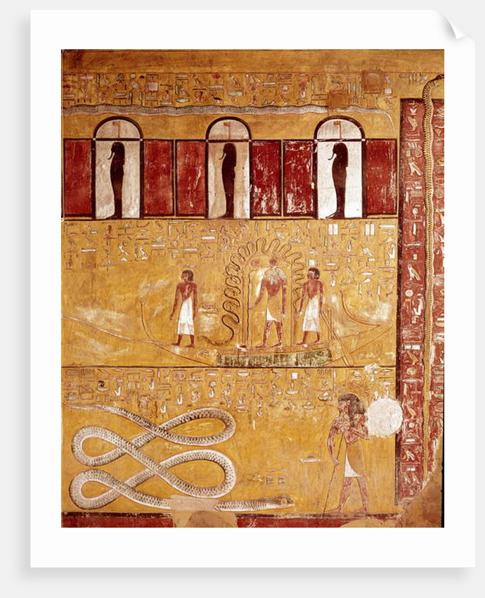 Tomb of Seti I, Valley of the Kings, Thebes by Egyptian 19th Dynasty