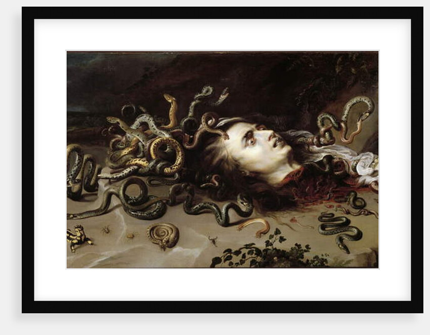 Head of Medusa, 1618 by Peter Paul Rubens
