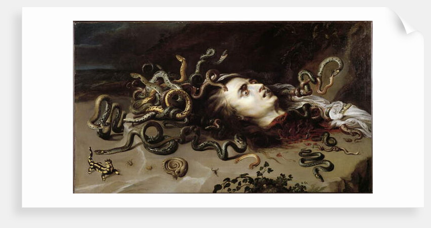 Head of Medusa, 1618 by Peter Paul Rubens