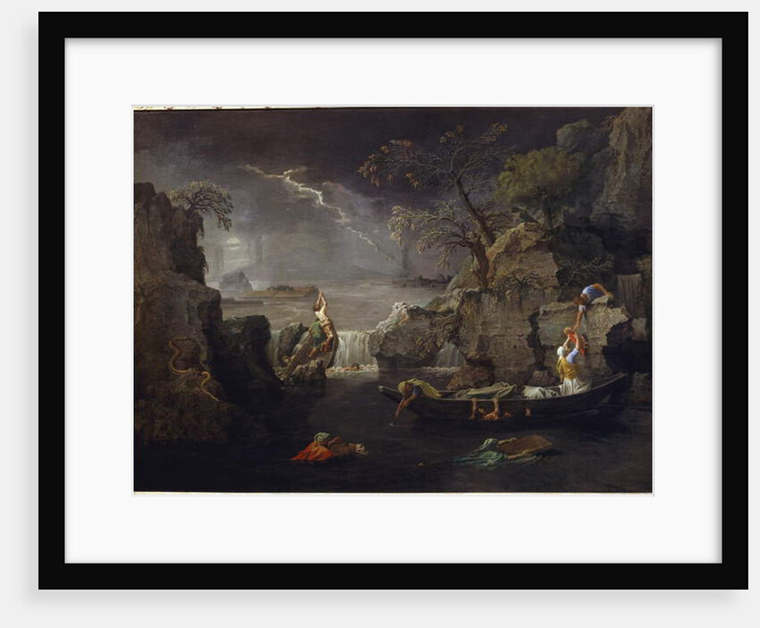 Winter or deluge - by Nicolas Poussin