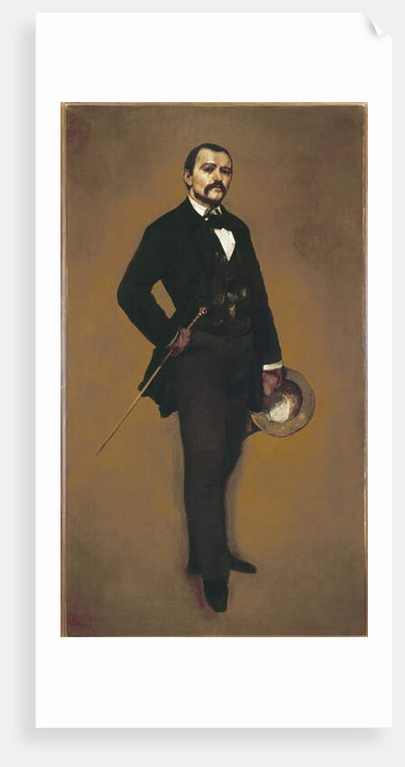 Portrait of Man by Gustave Courbet