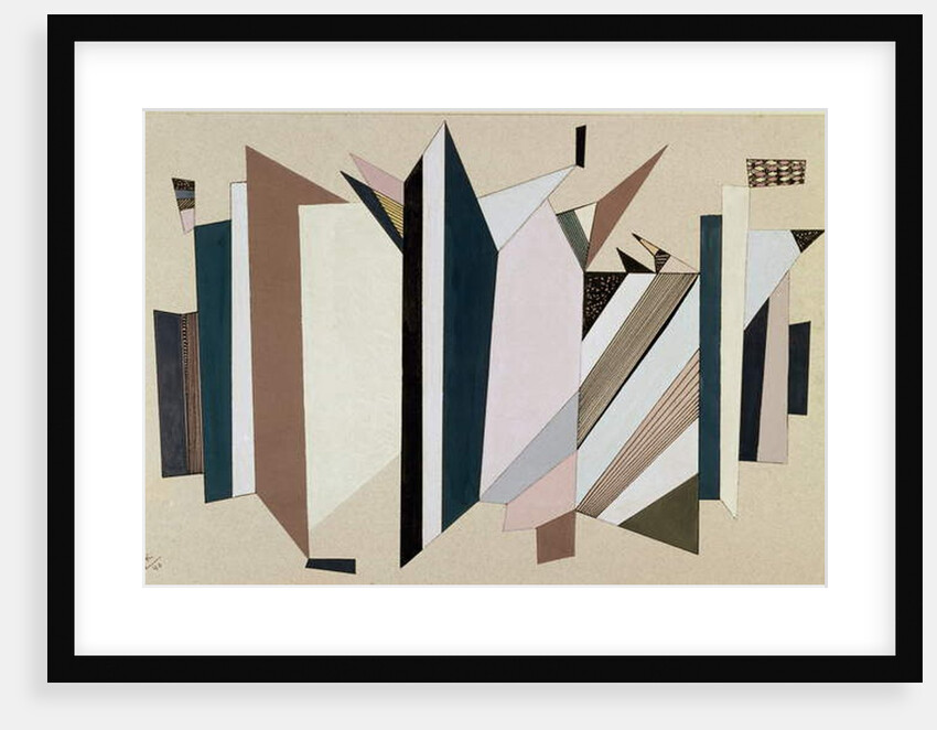 Untitled Painting by Vassily Kandinsky 1940 Bale, private collection by Wassily Kandinsky