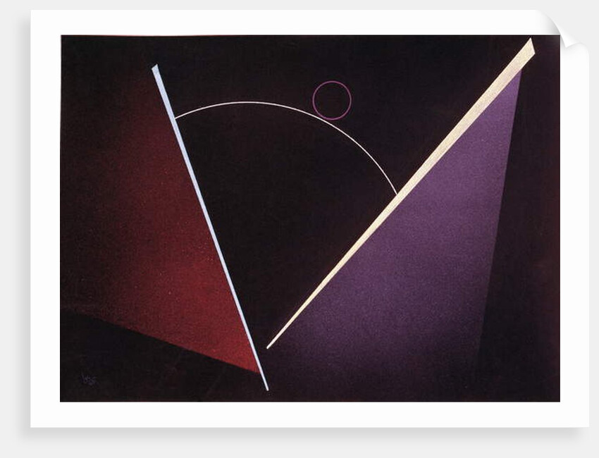 Untitled Painting by Vassily Kandinsky 1940 Dim 32,5x44 cm Bale private collection by Wassily Kandinsky