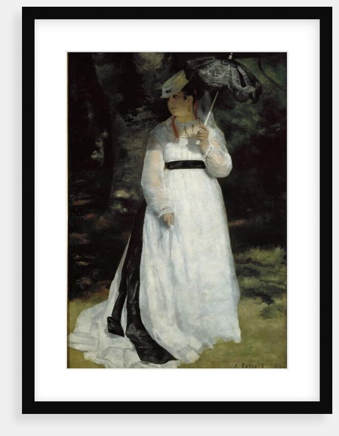 Portrait of Lise by Pierre Auguste Renoir