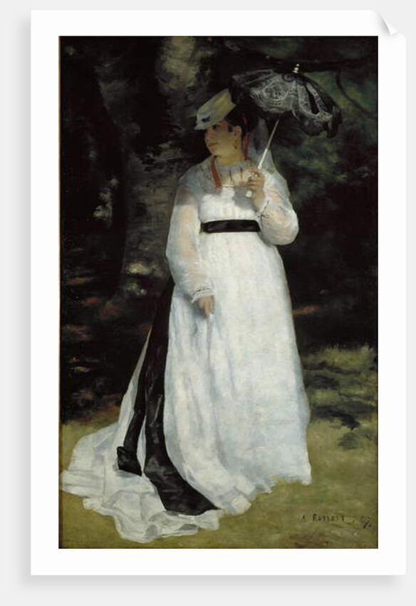 Portrait of Lise by Pierre Auguste Renoir