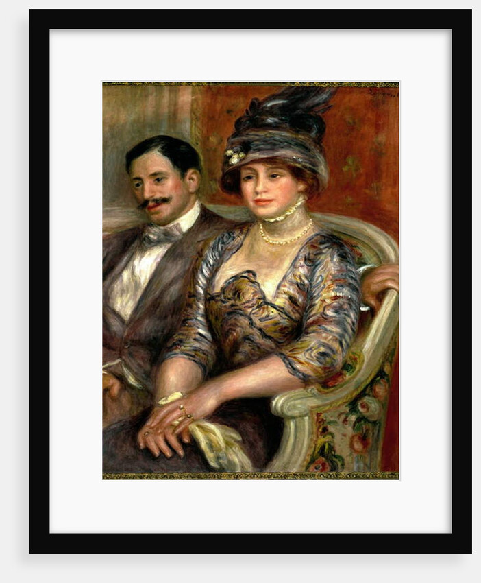 Mr and Mrs Bernheim de Villers by Pierre Auguste Renoir
