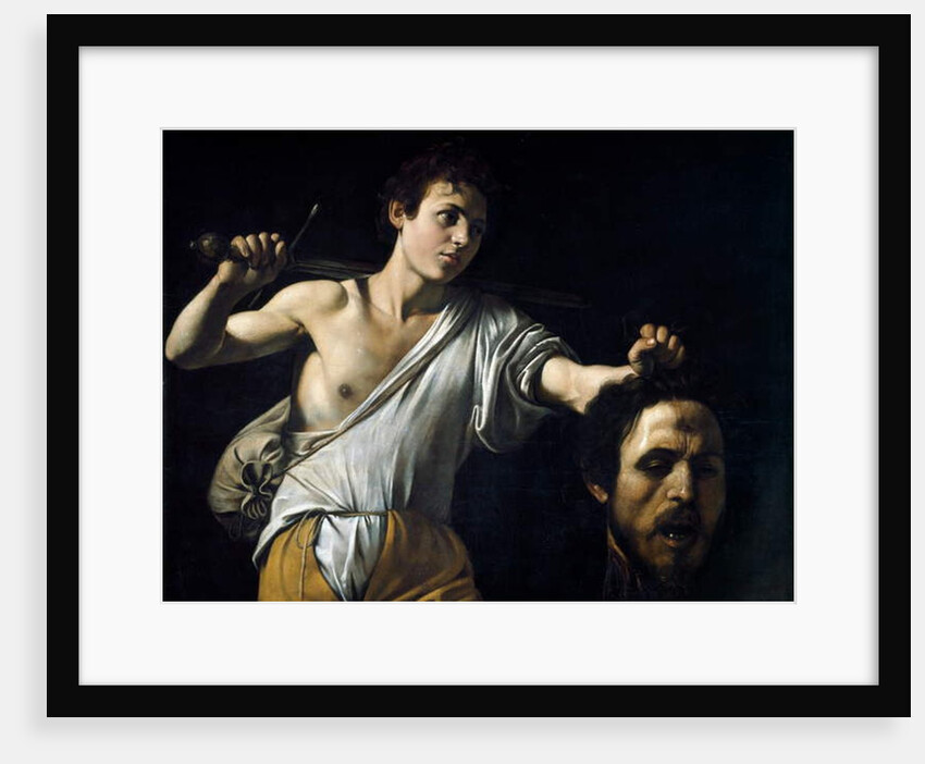 David with the head of Goliath, c.1607 by Michelangelo Merisi da Caravaggio
