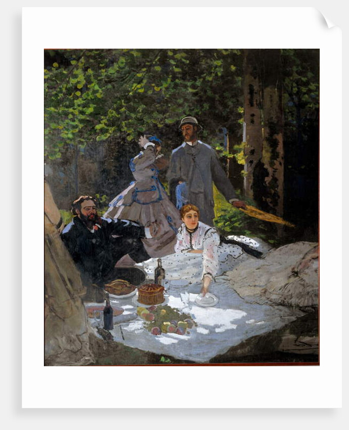 The Luncheon the Grass, 1865-1866 by Claude Monet