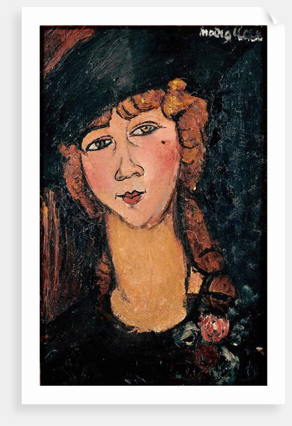 Portrait of Lolotte, 1917 by Amedeo Modigliani