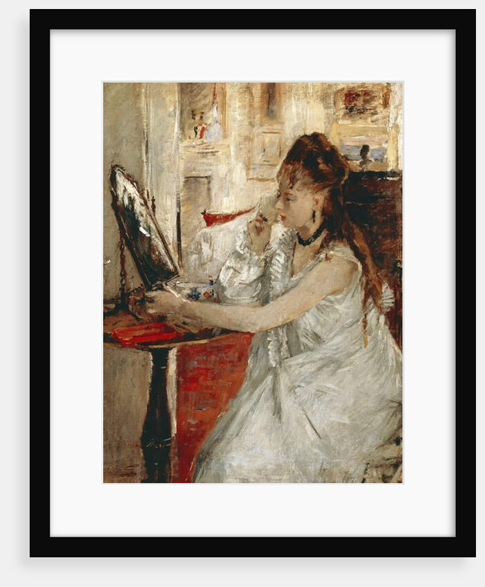 Young Woman Powdering Her Face by Berthe Morisot