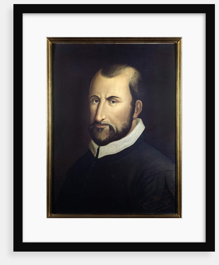 Portrait of italian composer Giovanni Pierluigi da palestrina. by Italian School