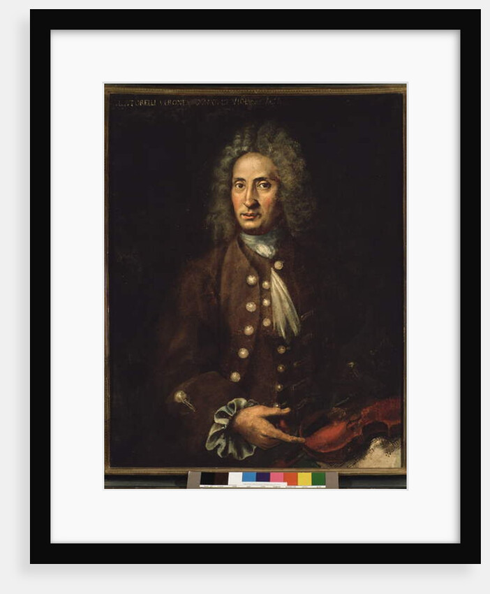 Portrait of italian composer Giuseppe Torelli. by Italian School