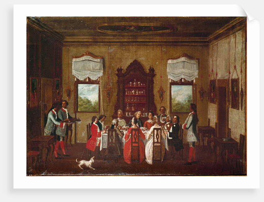 Reception of Venetian Nobility by Venetian School
