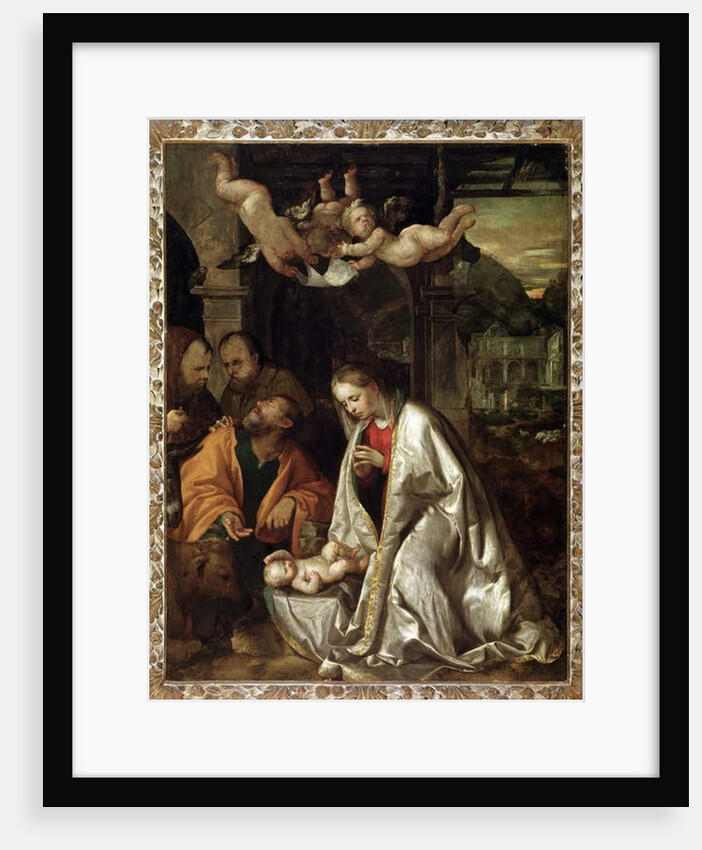 Nativity) by Girolamo Romanino