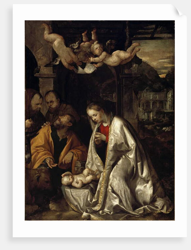Nativity by Girolamo Romanino