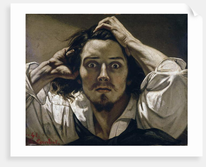 The Desperate Man, 1843-45 by Gustave Courbet