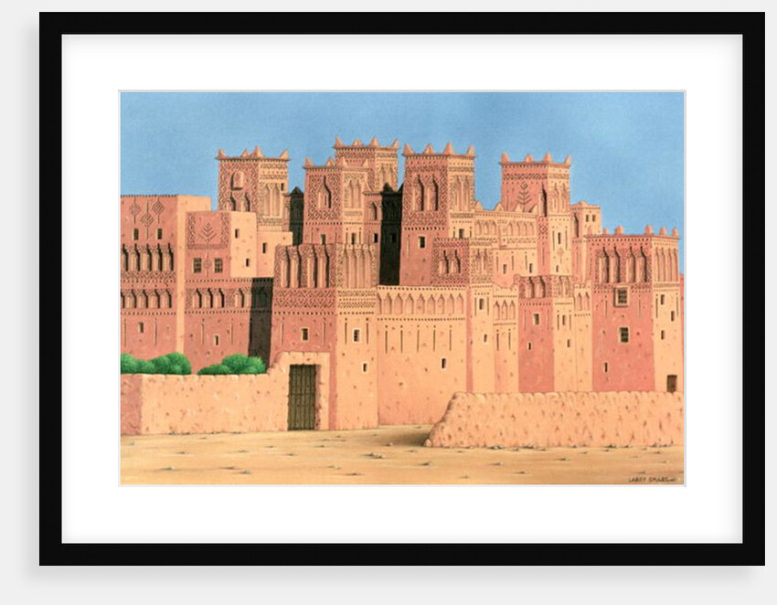 Kasbah, Southern Morocco, 1998 by Larry Smart