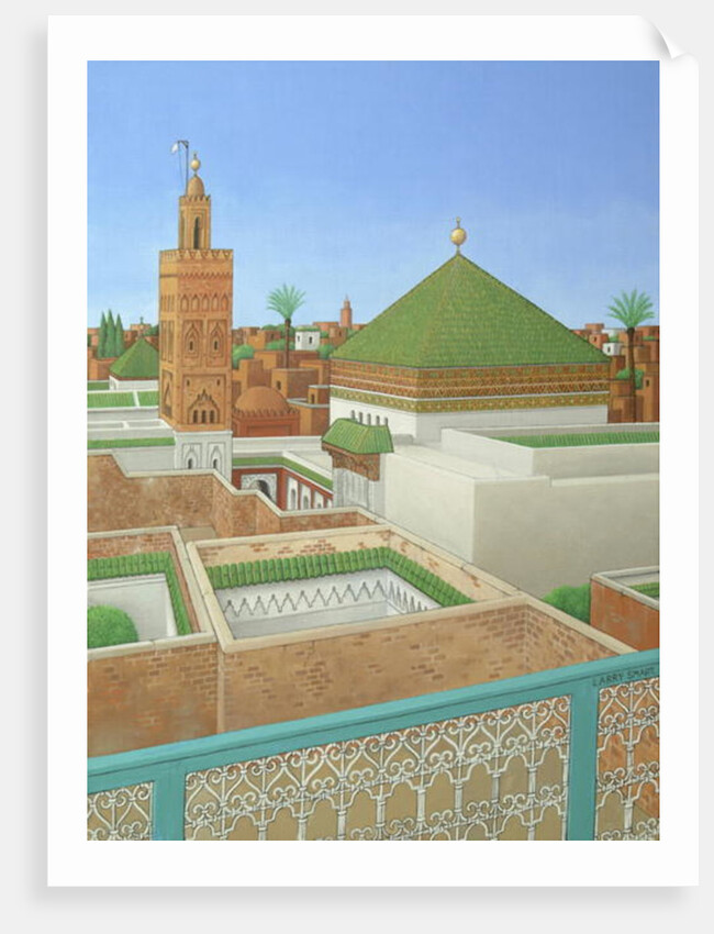 Rooftops, Marrakech by Larry Smart