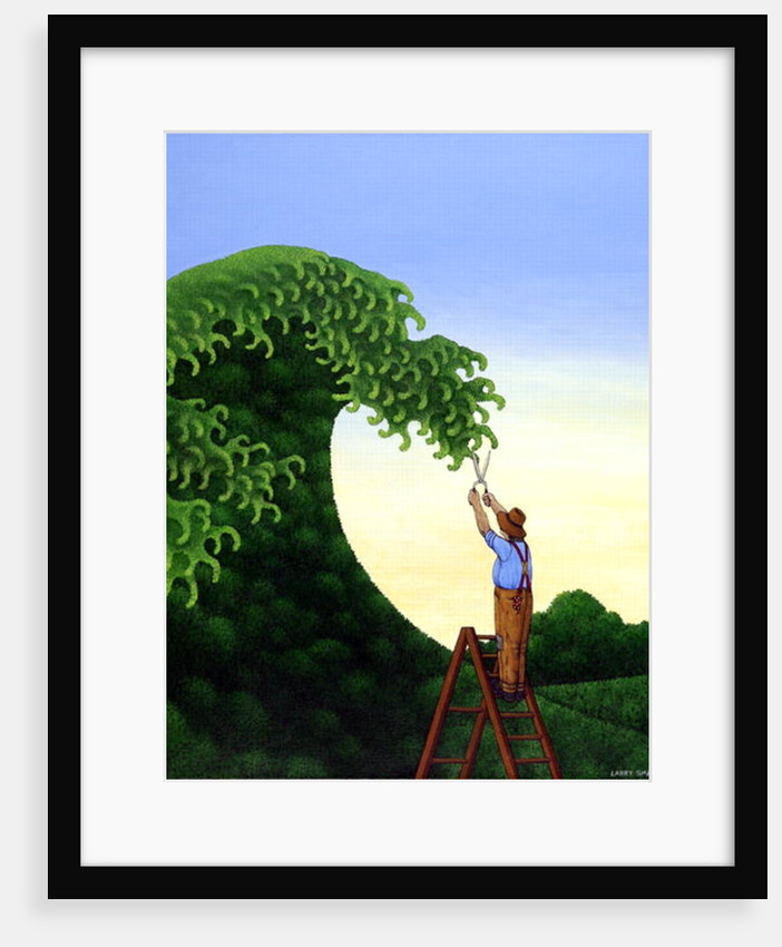 Topiary Wave by Larry Smart