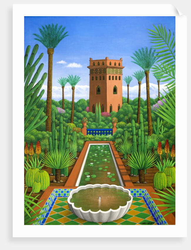 Marjorelle Cactus, 2004 by Larry Smart
