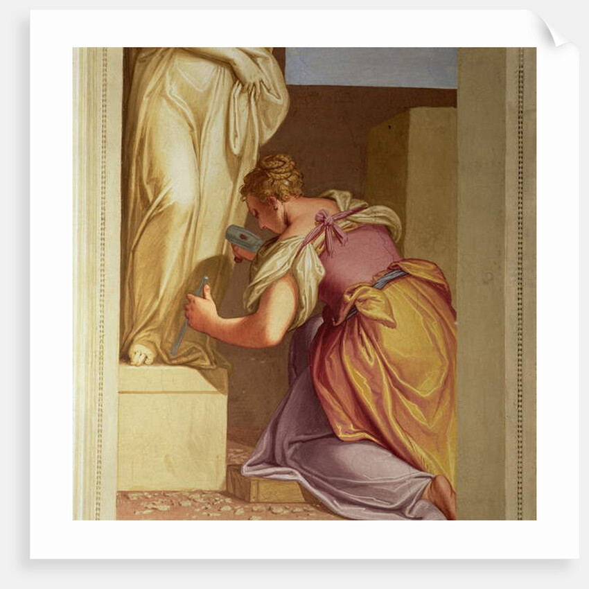 The Sculpture by Giambattista Zelotti