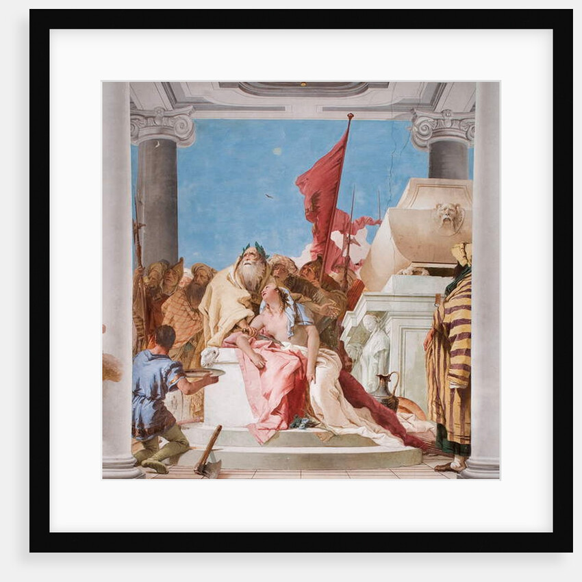 Detail from The Sacrifice of Iphigenia by Giovanni Battista (1696-1770) Tiepolo