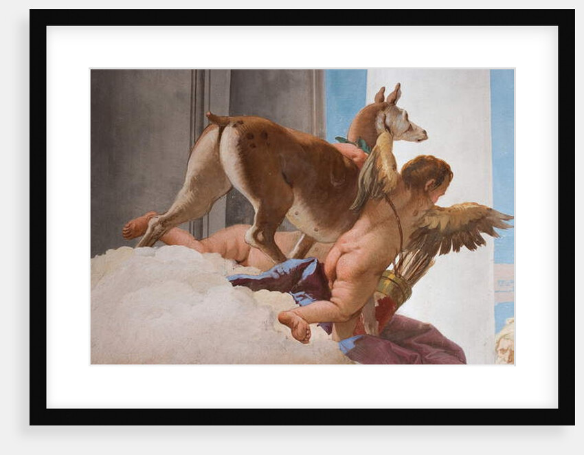 Detail of the sacrificial hind from The Sacrifice of Iphigenia by Giovanni Battista (1696-1770) Tiepolo